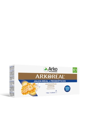Arkopharma arkoreal jalea real + probióticos 7 dosis