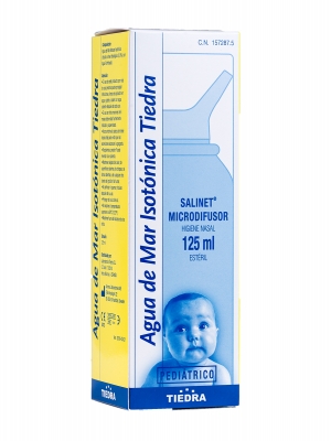 Agua de mar isotónica salinet microdifusor pediatrico 125 ml