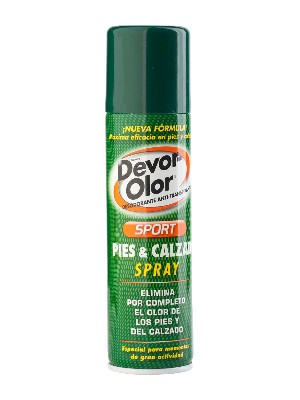 Devor olor sport spray pies y calzado