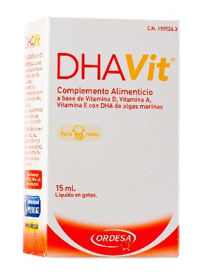 Dhavit vitaminas para niños