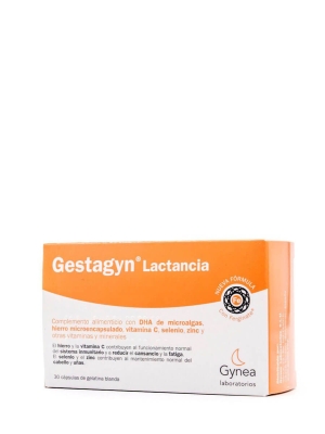 Gestagyn lactancia dha 30 cápsulas