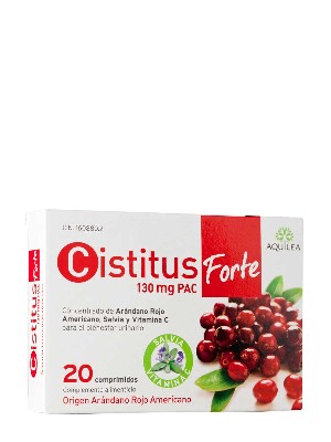 Aquilea cistitus forte 130mg pac 20 comprimidos
