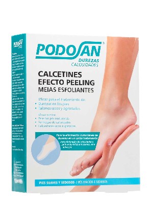 Calcetines efecto peeling de podosan