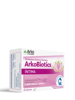 Arkopharma arkoprobiotics íntima 20 cápsulas