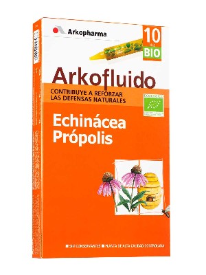 Echinácea + própolis arkofluido, 10 ampollas