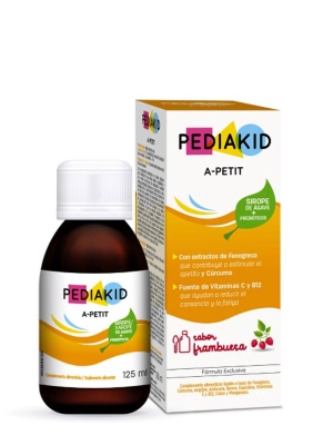 Pediakid a-petit jarabe sabor frambuesa 125 ml