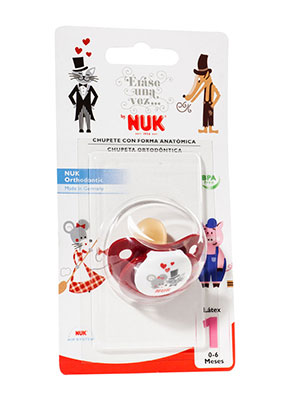 Nuk chupete t1 0-6m