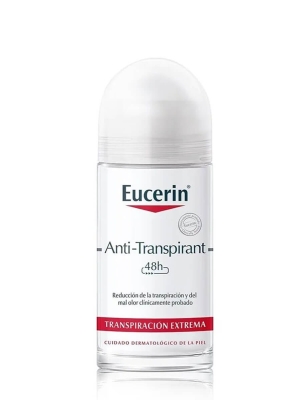 Eucerin antitraspirante roll-on transpiración extrema 48h 50 ml