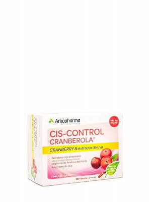 Arkopharma cis-control cranberola 120 cápsulas