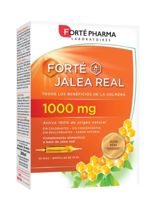 Forte pharma jalea real 1000mg 20 ampollas