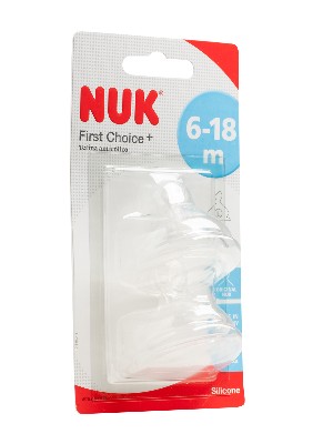 Nuk tetina de silicona ba  t2 l