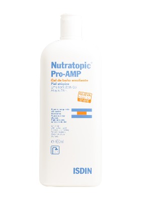 Isdin nutratopic pro-amp gel de baño piel atópica 400 ml