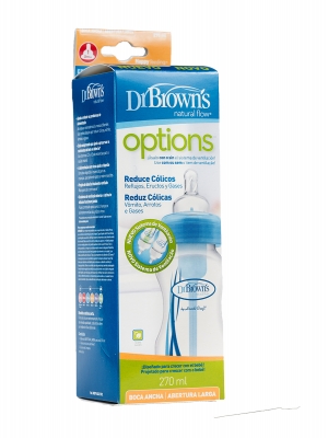 Dr brown biberon azul 240 ml