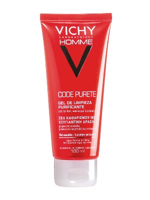 Vichy homme gel limpiador purificador code pure
