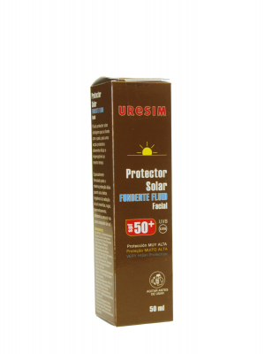 Uresim fundente fluido protector solar facial spf 50+ de 50ml