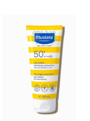 Mustela leche solar muy alta protección spf50+ 100ml