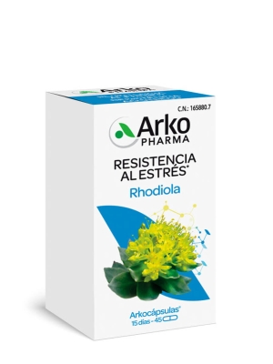 Arkopharma arkocápsulas rhodiola 45 cápsulas