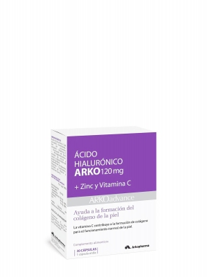 Arkopharma ácido hialurónico 120 mg 30 cápsulas