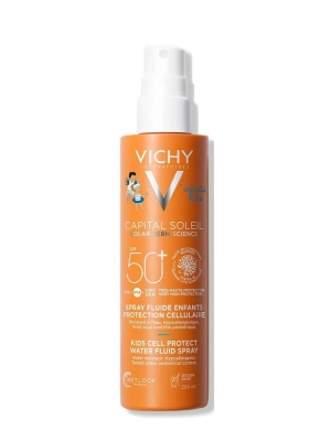 Vichy capital soleil cell protect spray fluido invisible infantil spf50+ 200ml