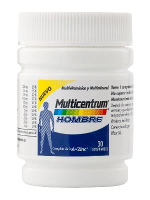 Multicentrum hombre 30 comprimidos
