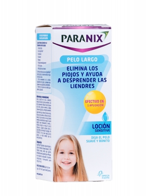 Paranix sensitive 150ml antiparasitario. especial pelo largo
