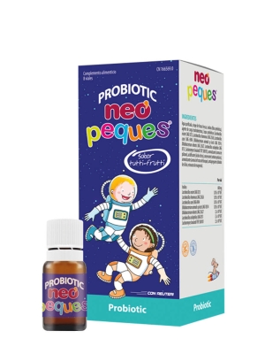Neo peques probiotic sabor tutti frutti 8 viales
