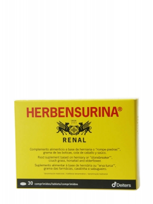 Deiters herbensurina renal 30 comprimidos