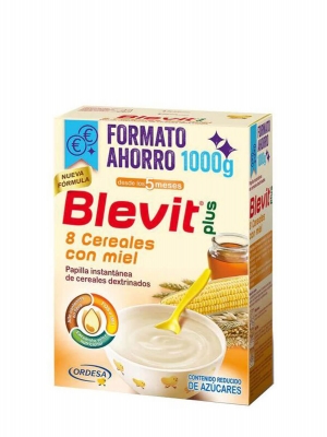 Blevit plus 8 cereales con miel 1000 gr