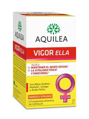 Aquilea vigor ella 60 cápsulas.