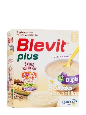 Blevit plus duplo 8 cereales natillas