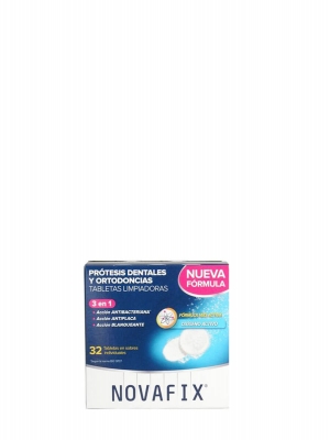Novafix tabletas limpieza protesis 32 tabletas