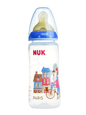 Nuk biberon travel  latex t2 300 ml