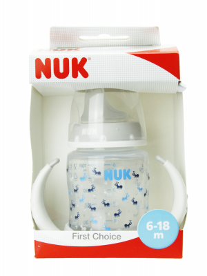 Nuk first choice biberón silicona 6-18 meses 150ml