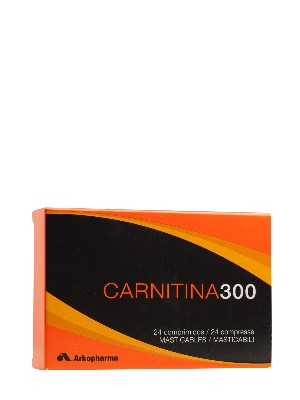 L- carnitina 300 de arkopharma, 24 comprimidos masticables