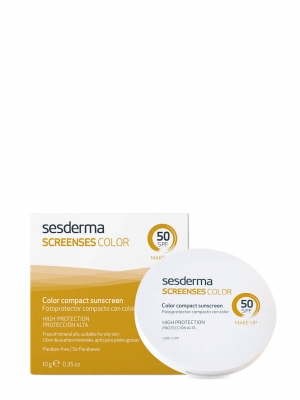 Sesderma screenses compacto con color light spf 50 10 gr