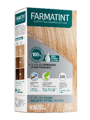 Farmatint 10n  rubio platino crema