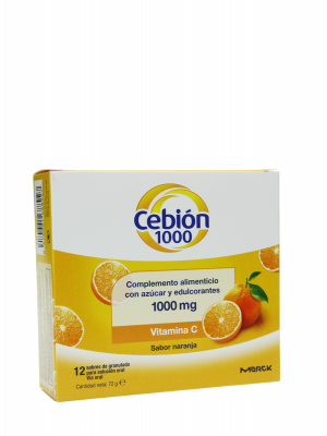 Cebion 1000 sobres granulados 12 unidades