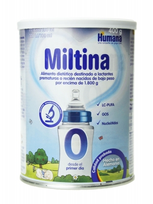 Miltina 0 leche para prematuros 400 gr