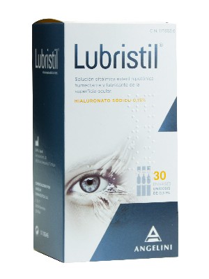 Lubristil solución oftálmica estéril 30 monodosis