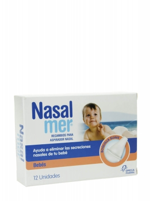 Nasalmer aspirador nasal recambio 12 boquillas