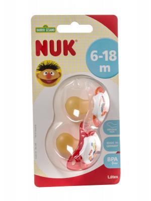 Chupete barrio sésamo t2 latex nuk