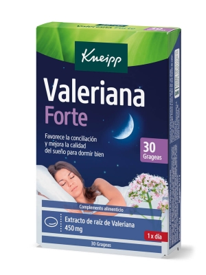 Kneipp valeriana forte 30 grageas