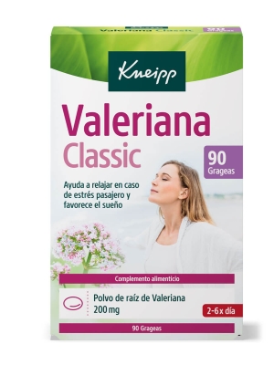 Kneipp valeriana classic 200mg 90 grageas