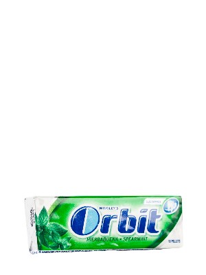 Chicles sabor hierbabuena orbit, 10 grageas