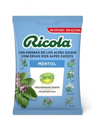 Ricola Bolsa Caramelos sabor mentol 70gr