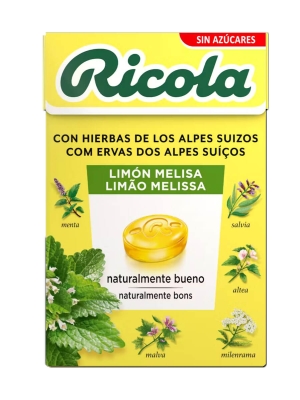 Ricola caramelo limon melisa y hierbas suizas 50 gr