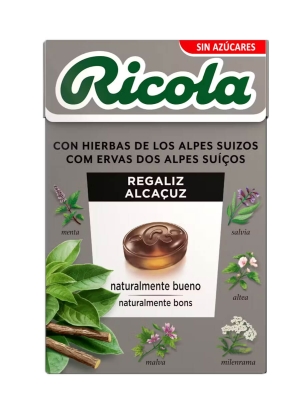 Ricola caramelo regaliz 50gr