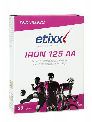 Etixx iron 125 aa 30 cápsulas