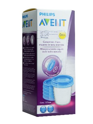 Avent 5 vasos con tapa 180 ml