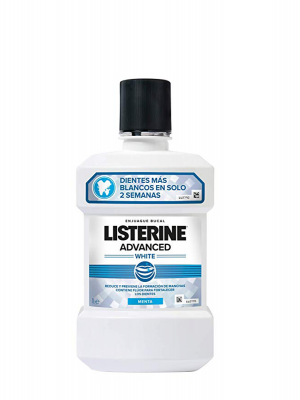 Listerine blanqueador avanzado 500 ml